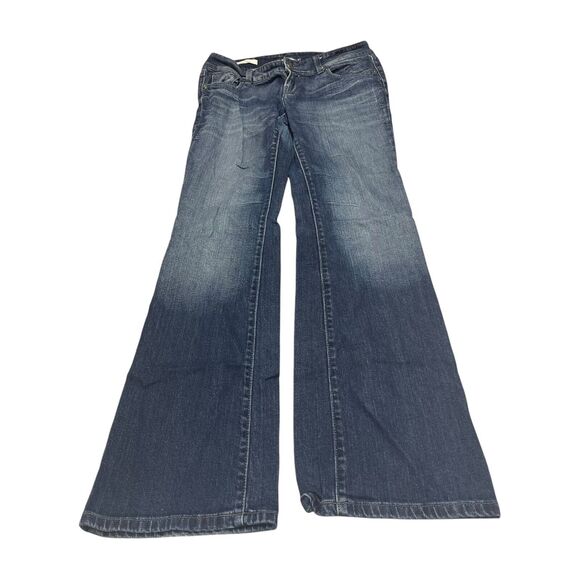 Decree Bootcut Jeans Women's 5 Blue Denim Stretch Low-Rise 5-Pocket Zip Fly - Picture 1 of 8